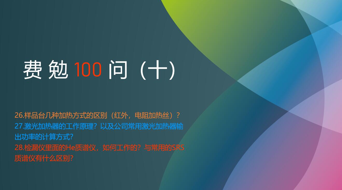 費勉100問第十期